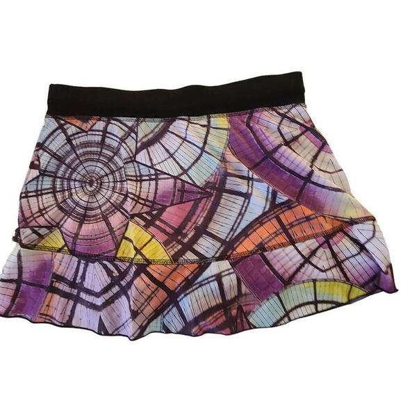 Sofibella Womens Cathedral Print UV Sun Protection Tennis Pickleball Skort Mediu - Picture 1 of 9